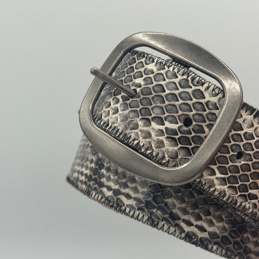 Viper Snake Skin Belt