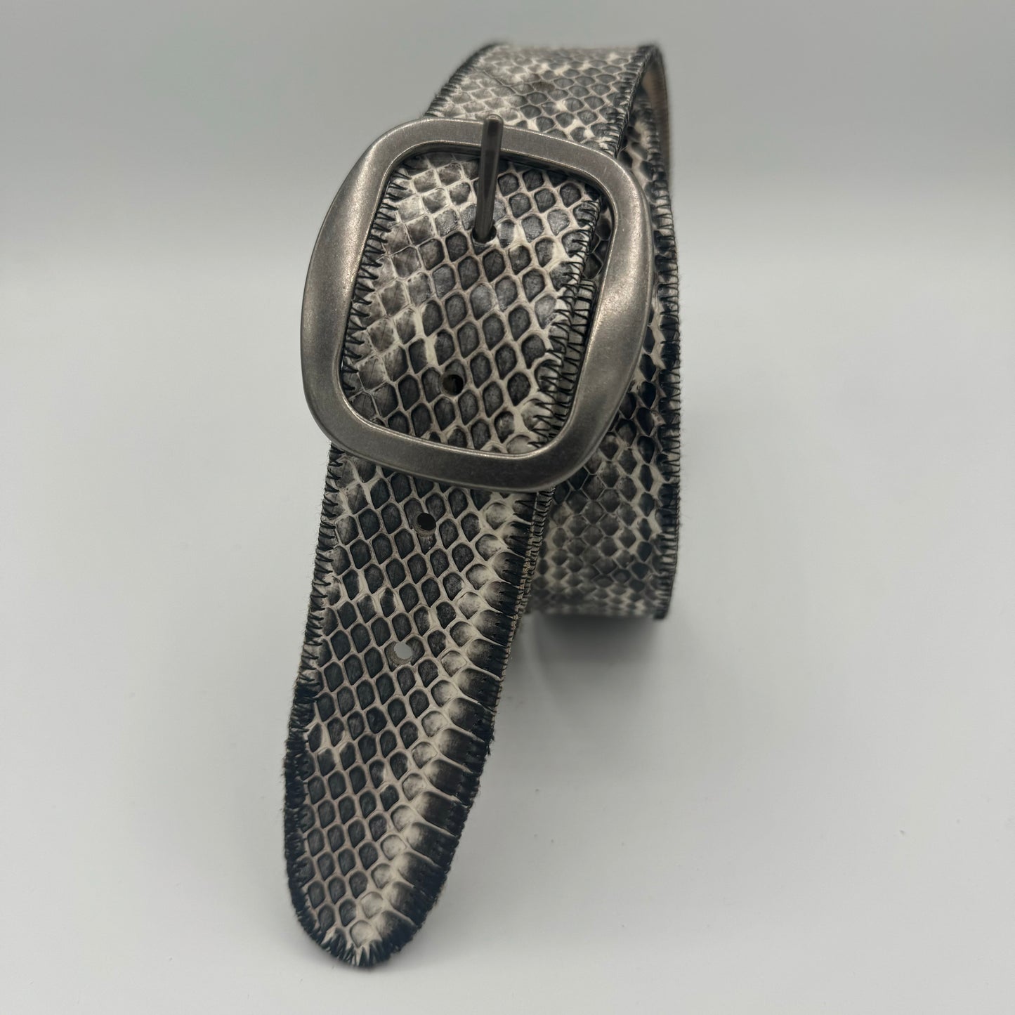 Viper Snake Skin Belt